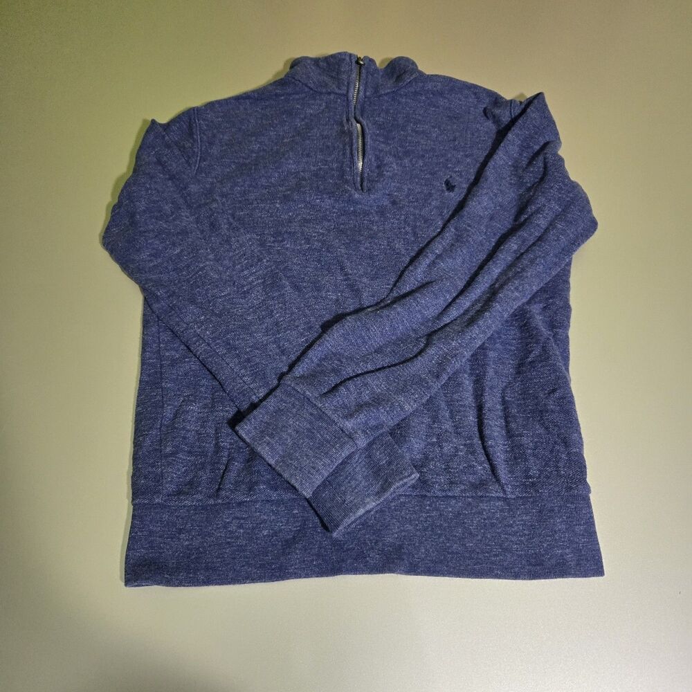 Boys, Ralph Lauren, half sip pull over Sweater sweatshirt, size M(10-12)